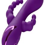 Rabbit Vibrator Dual Penetrating Long Beach Bootylicious Rechargeable Silicone