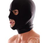 Spandex 3 Hole Hood Black Fetish Fantasy - Image 2