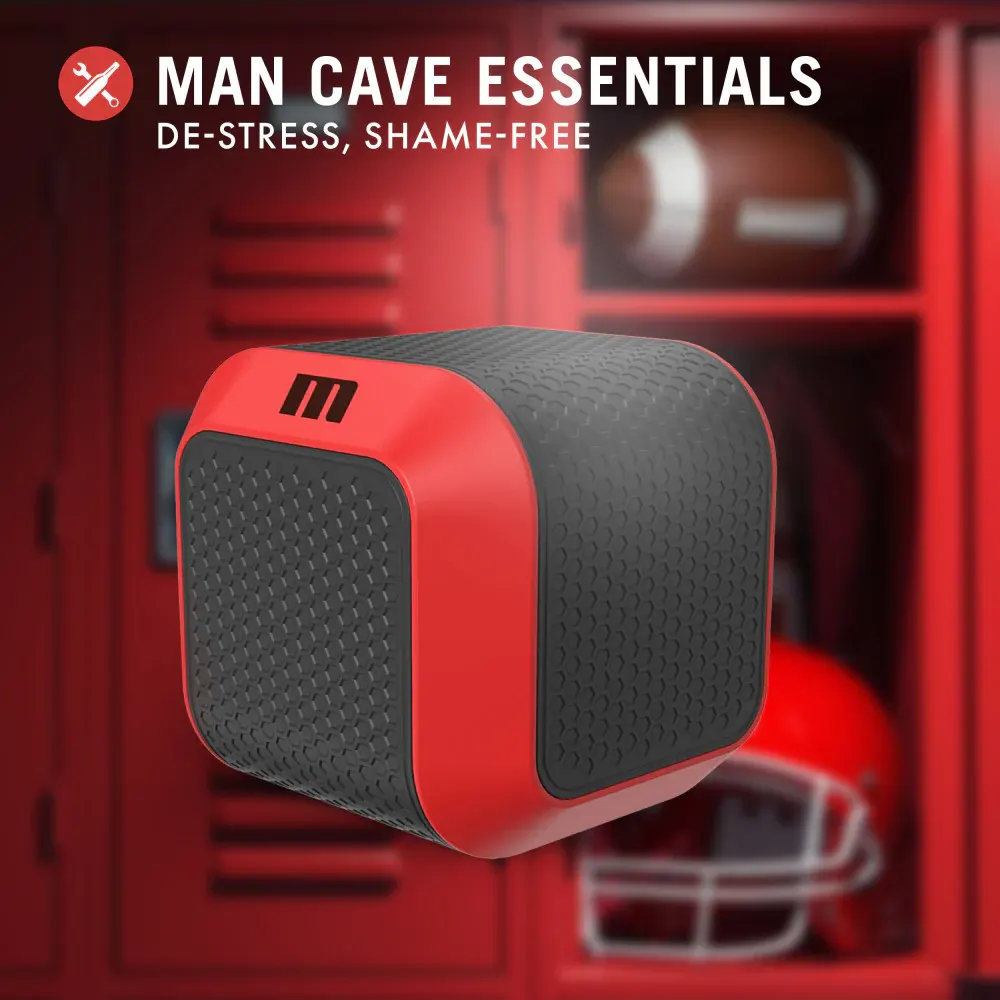 M for Men SlamBox Rechargeable Masturbator - Red